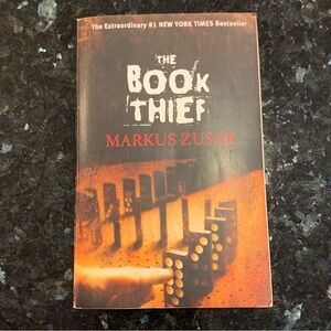 The Book Thief by Markus Zusak paperback novel